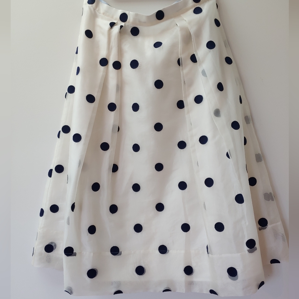 Boden - Polka Dot Midi Skirt (UK 14L) - Picture 2 of 6